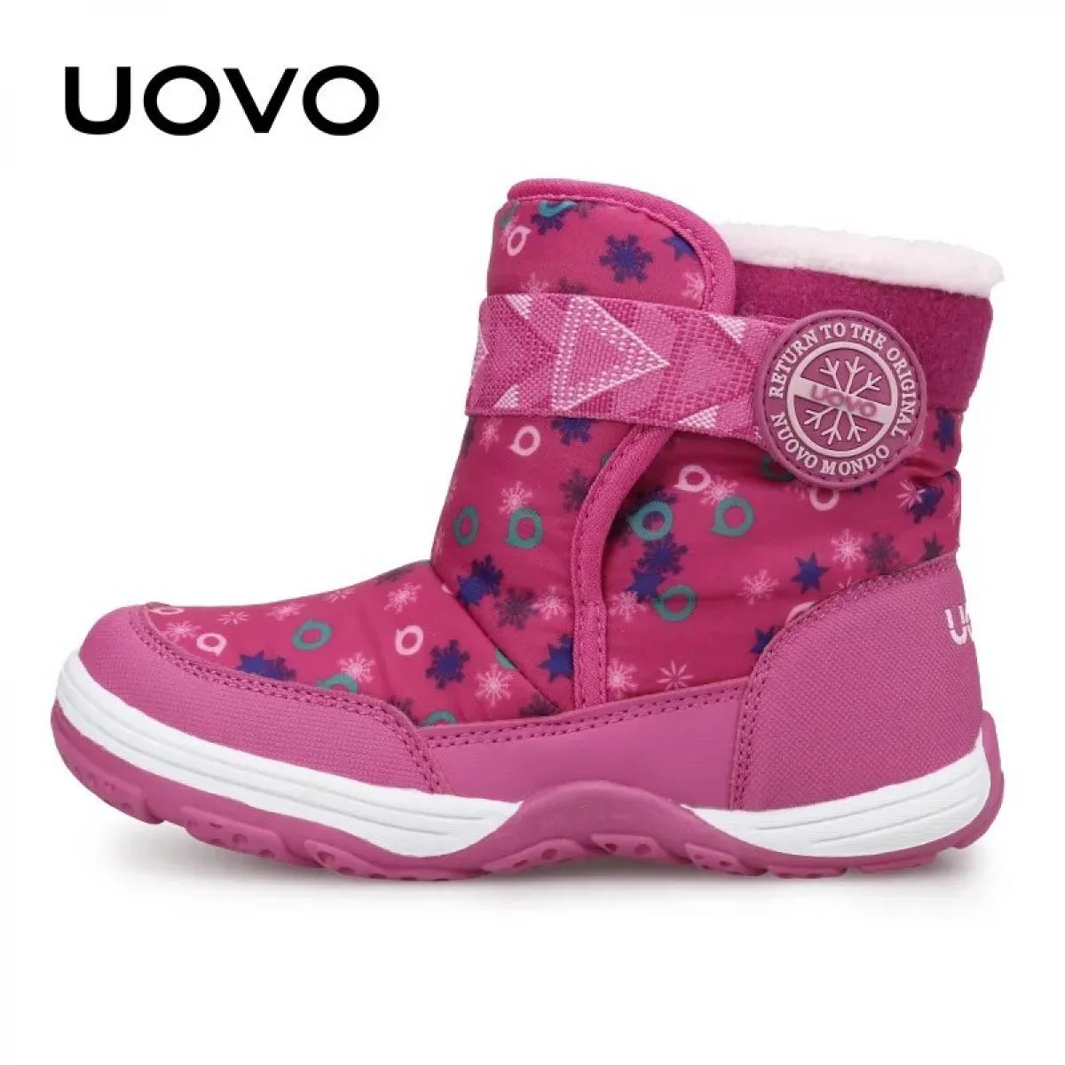 Calzature da neve Uovos Scarpe Stivali Stivali moda Stivali invernali Bambini 2023 Nuove scarpe calde