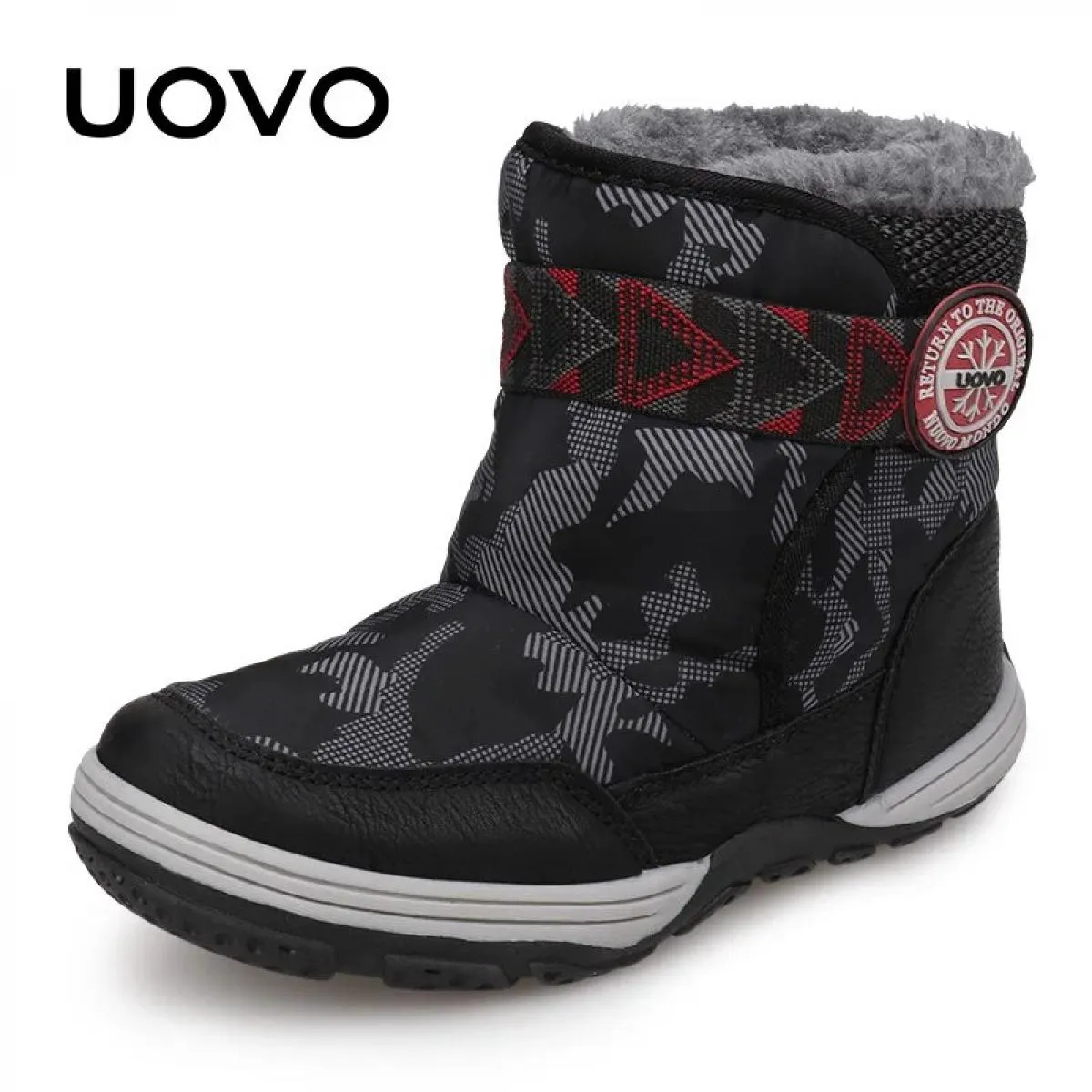 Calzature da neve Uovos Scarpe Stivali Stivali moda Stivali invernali Bambini 2023 Nuove scarpe calde