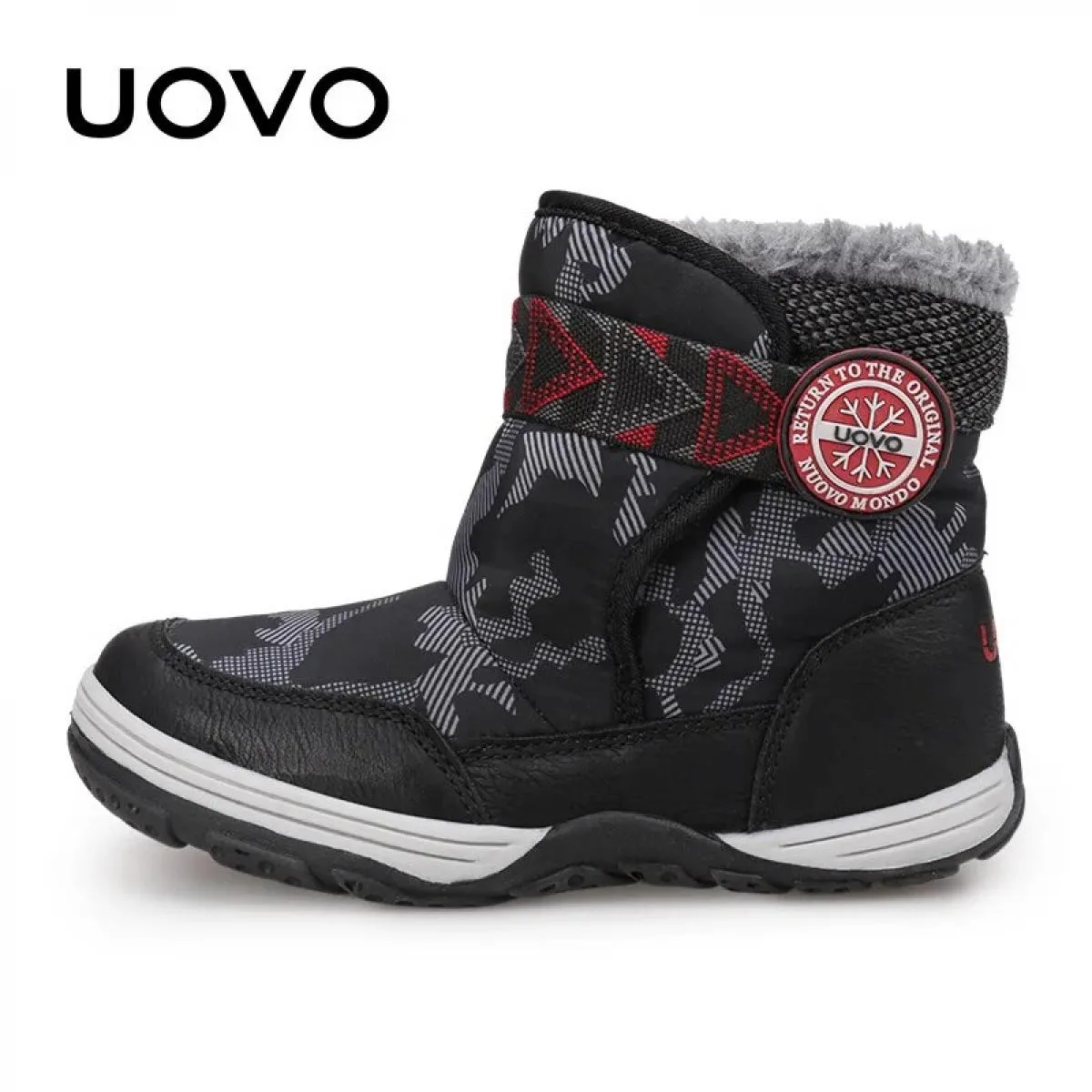 Calzature da neve Uovos Scarpe Stivali Stivali moda Stivali invernali Bambini 2023 Nuove scarpe calde
