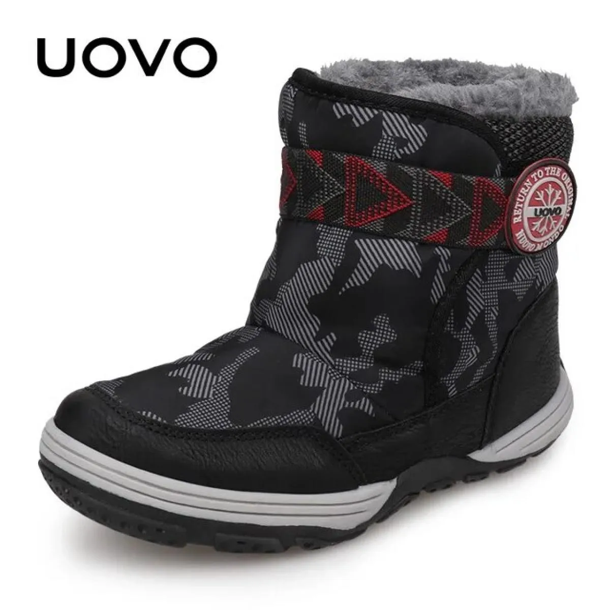 Calzature da neve Uovos Scarpe Stivali Stivali moda Stivali invernali Bambini 2023 Nuove scarpe calde