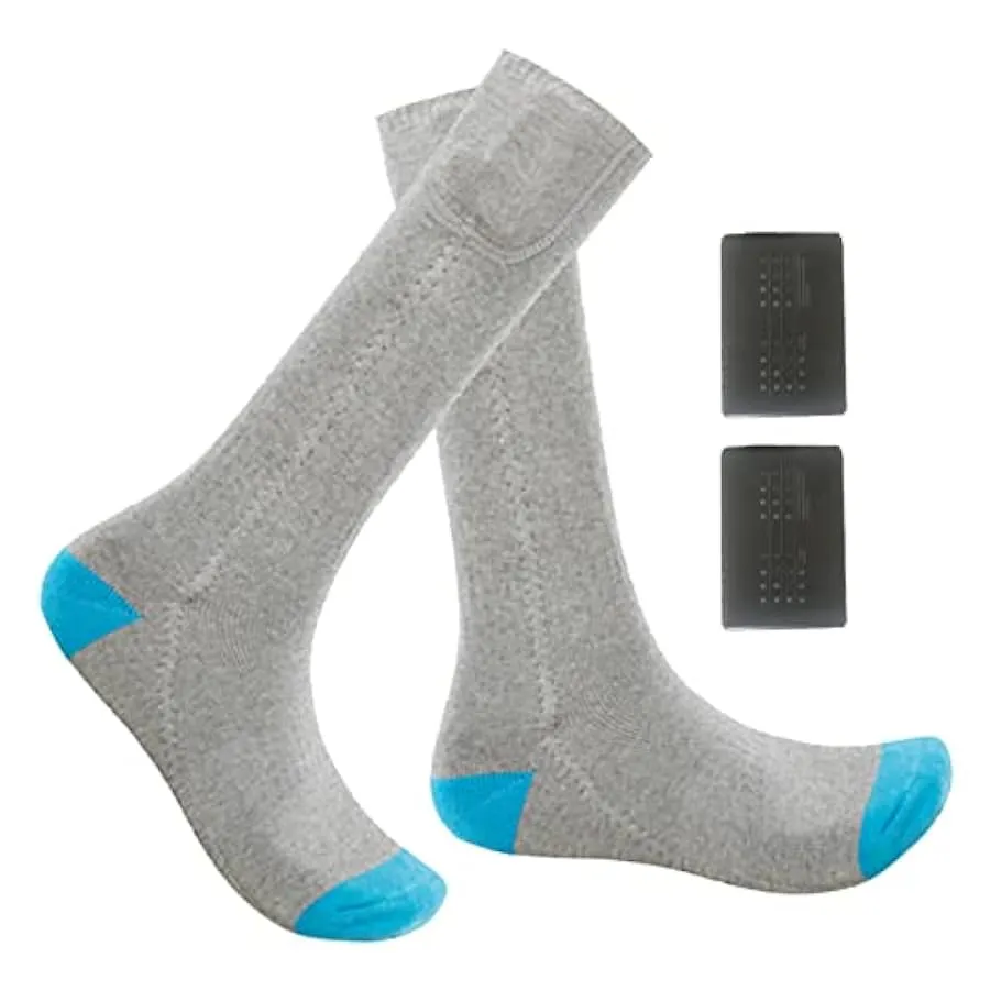 Calzini elettrici da donna, calzini termici ricaricabili,Calzini termici caldi elettrici riscaldati con ricarica USB – Riscaldam