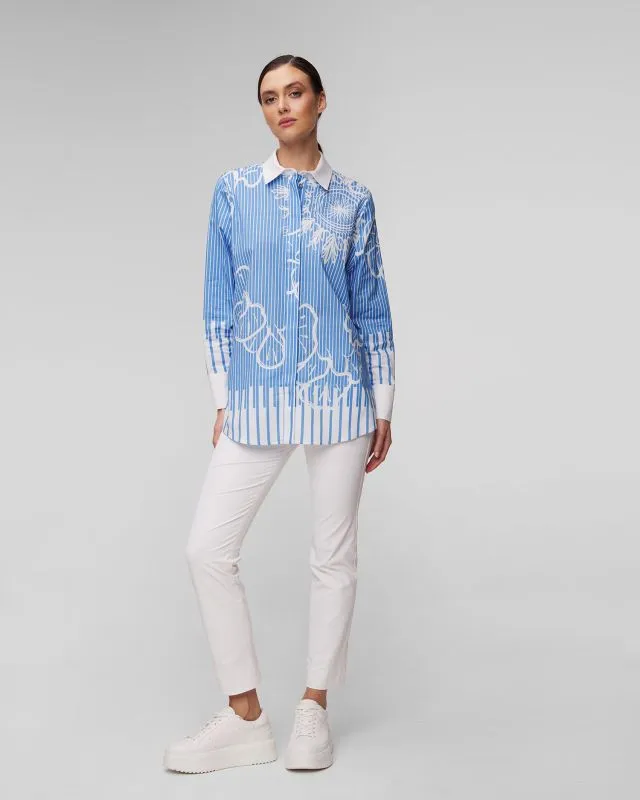 Camicia azzurra da donna Sportalm