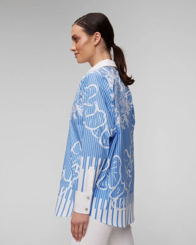 Camicia azzurra da donna Sportalm