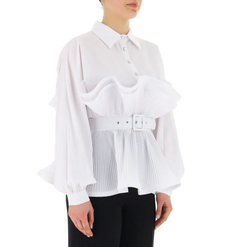Camicia con cintura