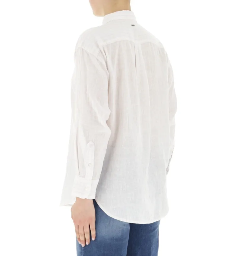 Camicia cotone-lino