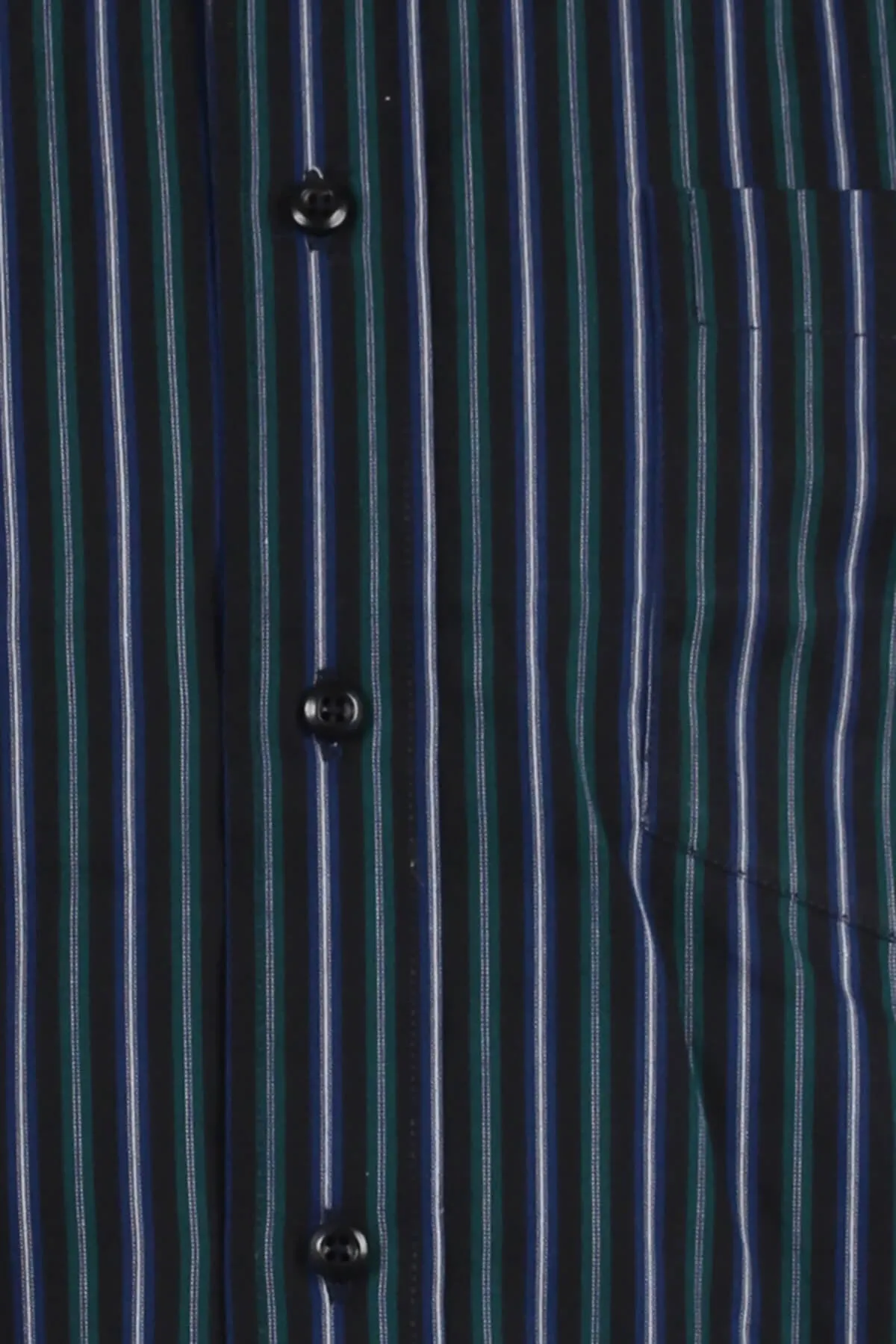 Camicia da uomo rigata in cotone button down