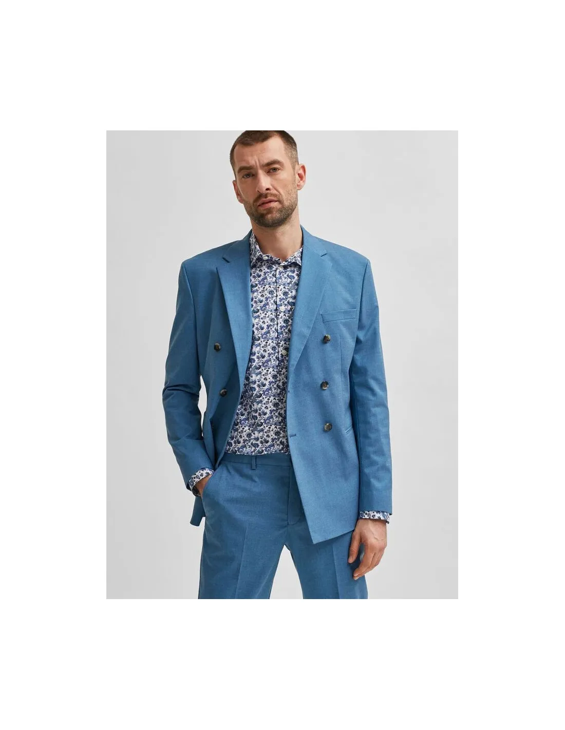Camicia floreale uomo Selected