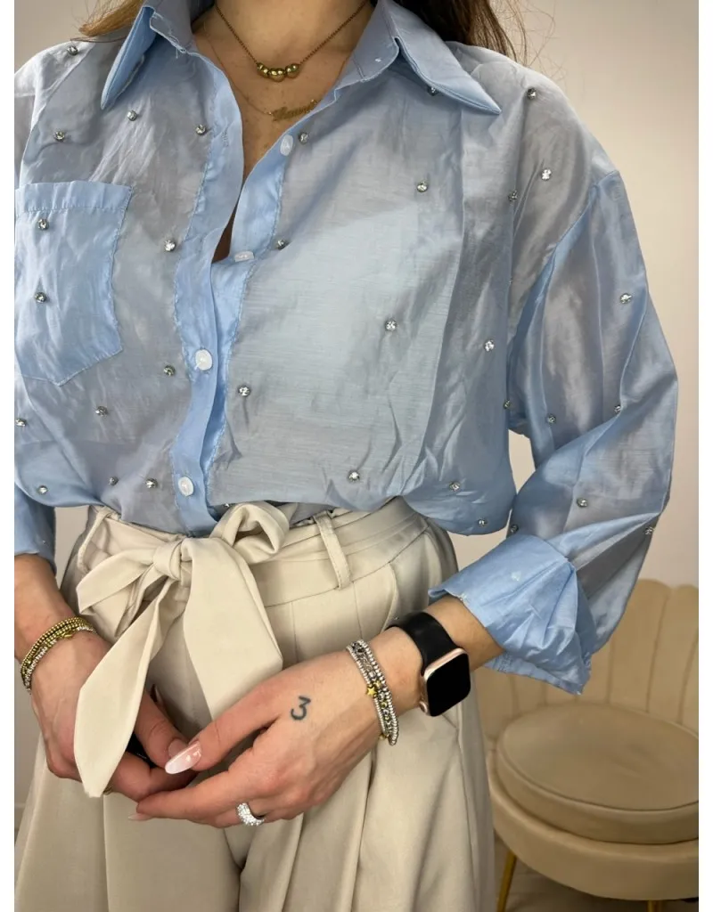 CAMICIA NENY AZZURRA