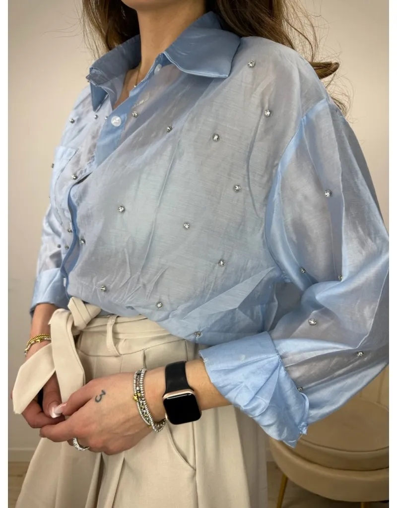 CAMICIA NENY AZZURRA