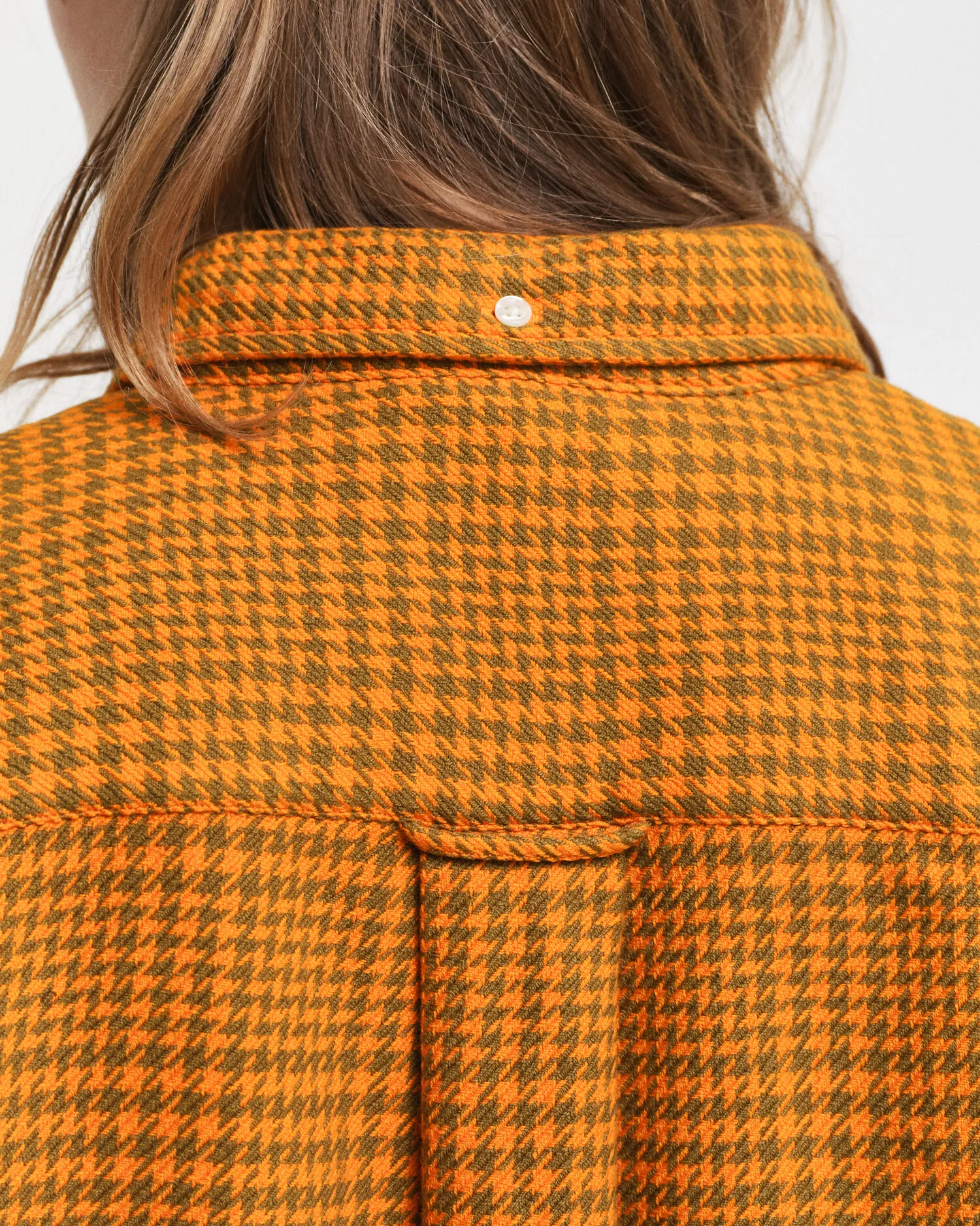 Camicia pied-de-poule relaxed fit    