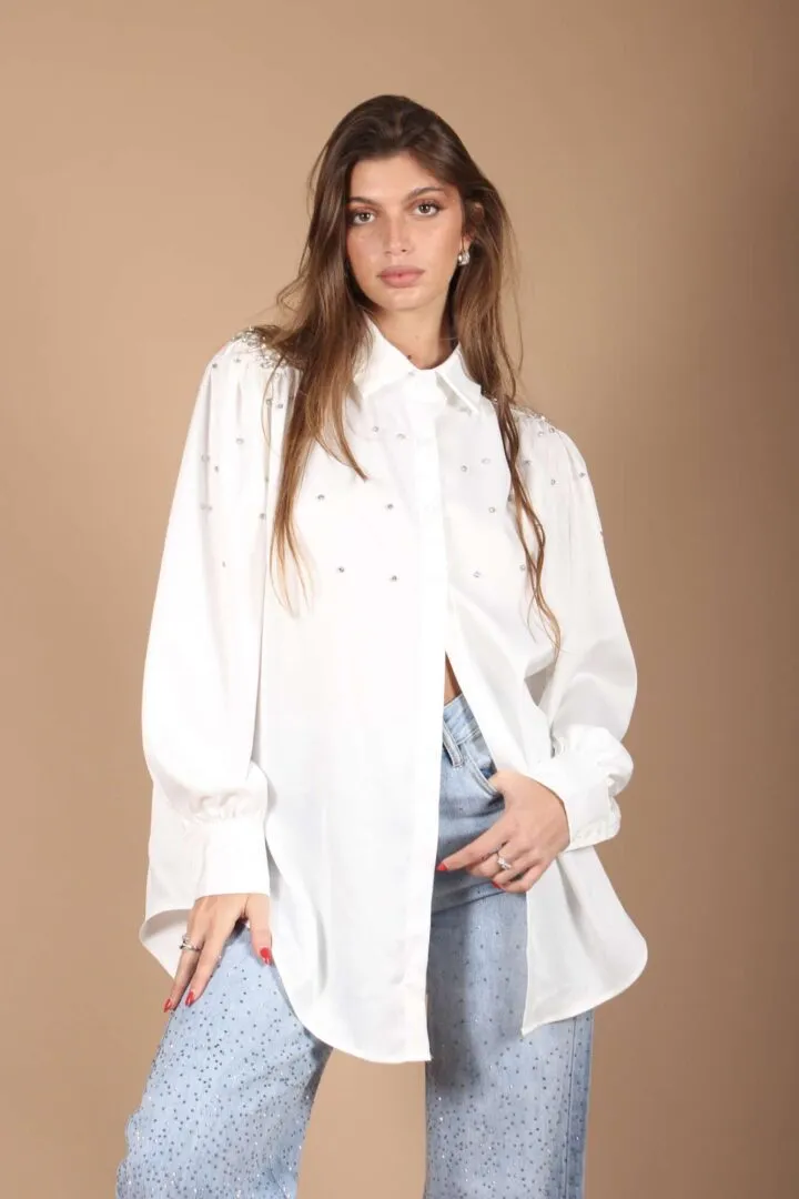 Camicia Pietre – Bianca