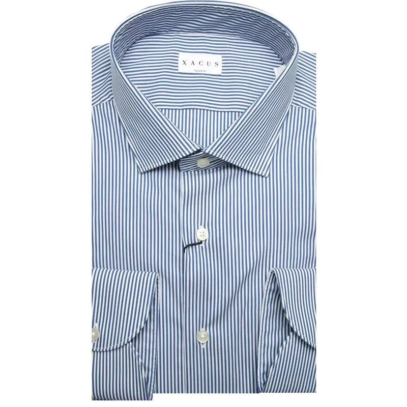 Camicia Stretch Fabric a righe Tailor fit 