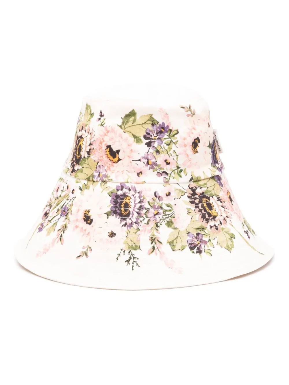 Cappello bucket a fiori in multicolore di ZIMMERMANN - donna
