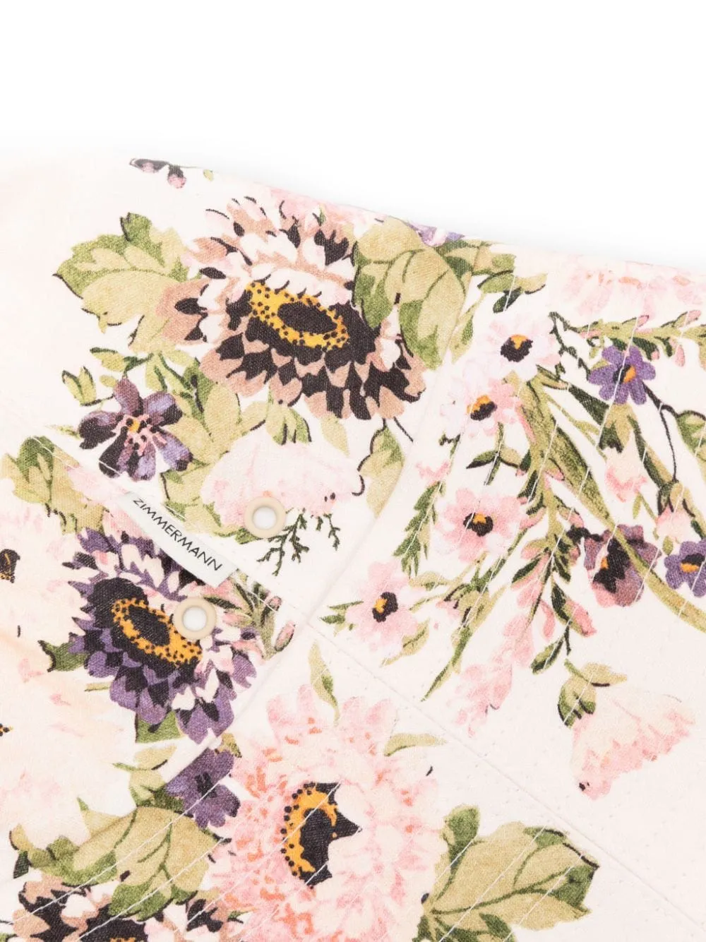 Cappello bucket a fiori in multicolore di ZIMMERMANN - donna
