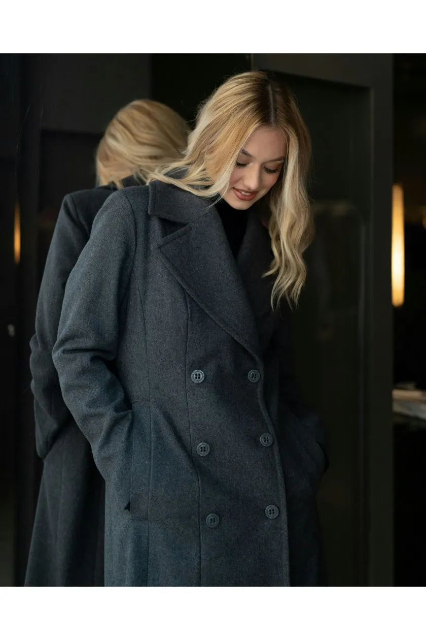 CAPPOTTO 1592 TES LANA GRIGIO