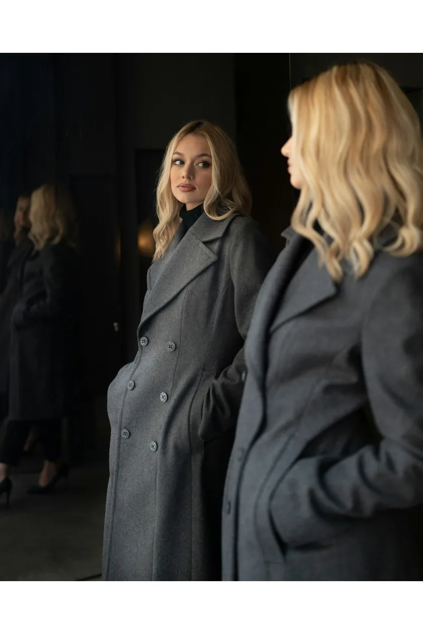 CAPPOTTO 1592 TES LANA GRIGIO