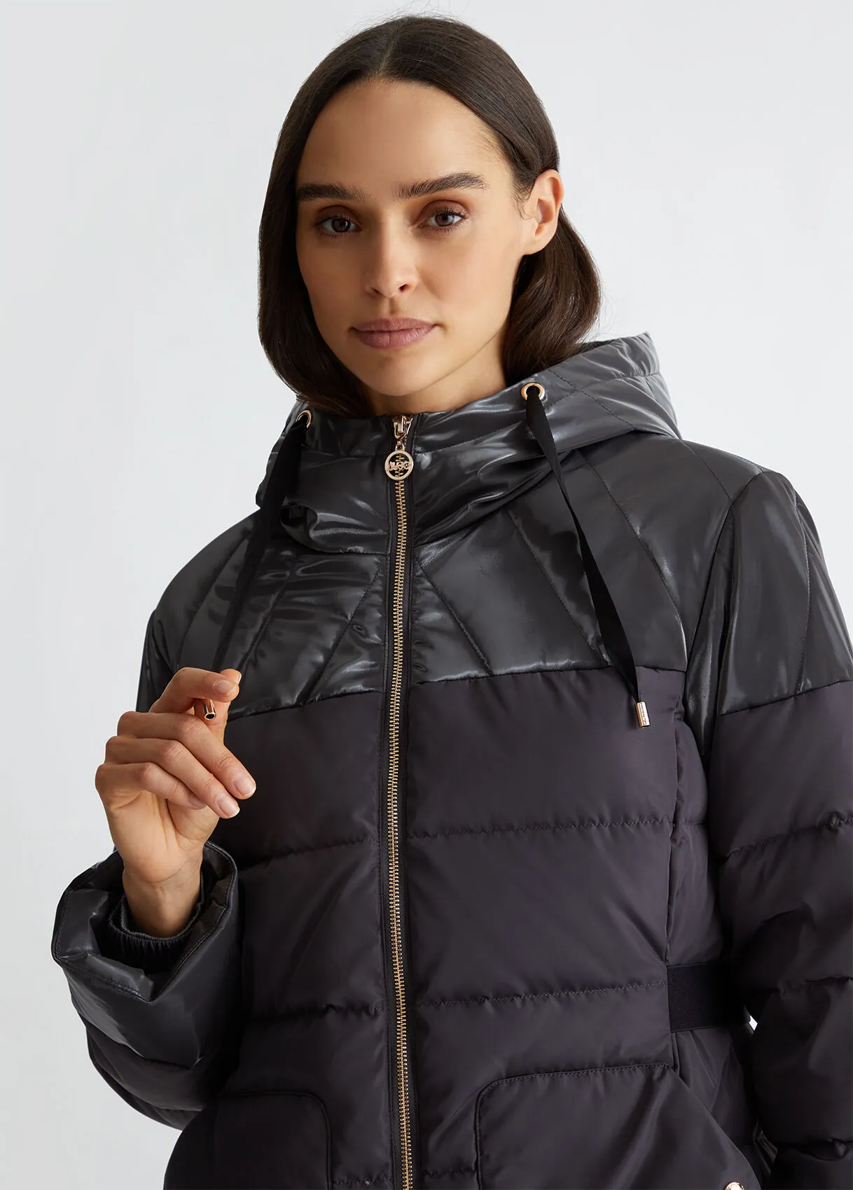 Cappotto imbottito trapuntato