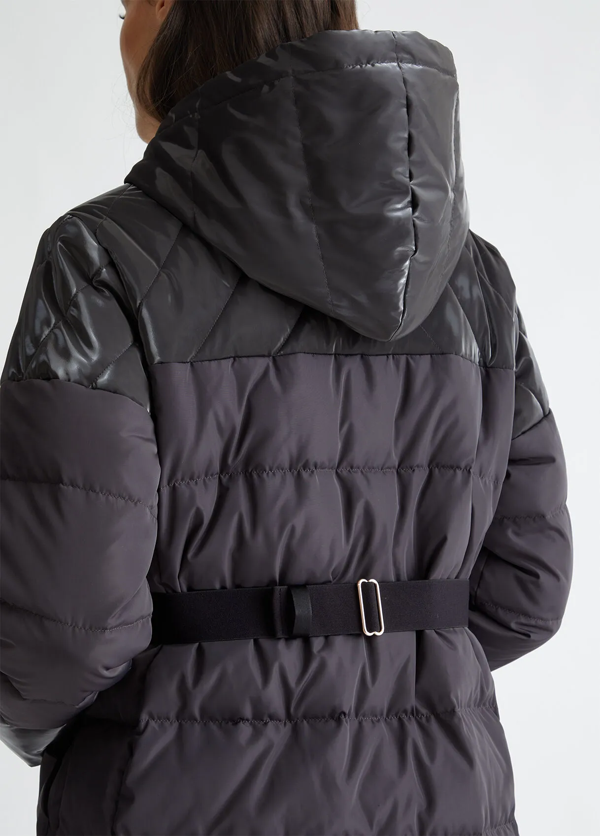 Cappotto imbottito trapuntato