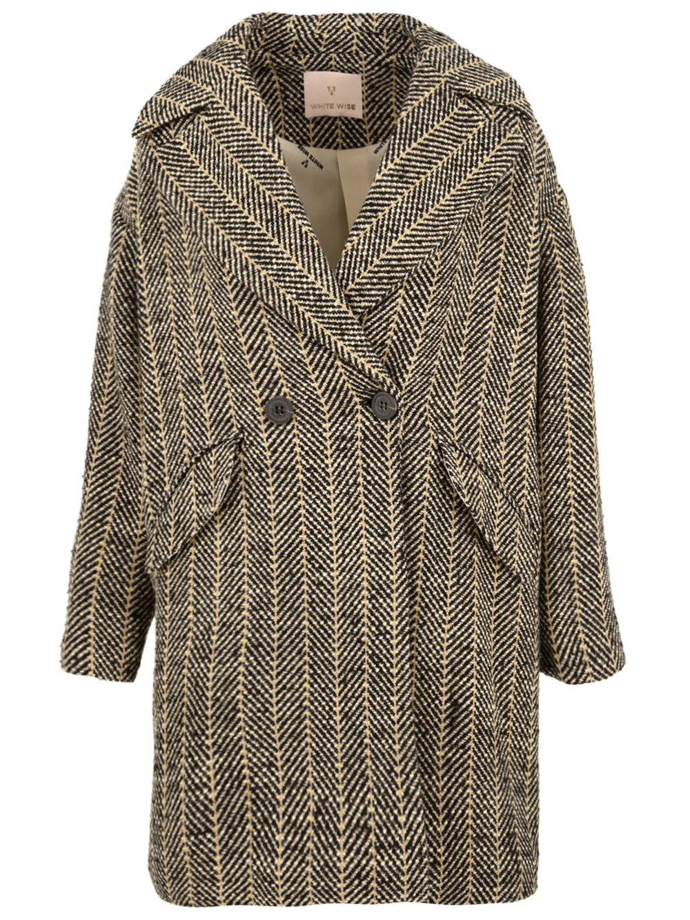 Cappotto WHITE WISE Donna WW2067 Giallo