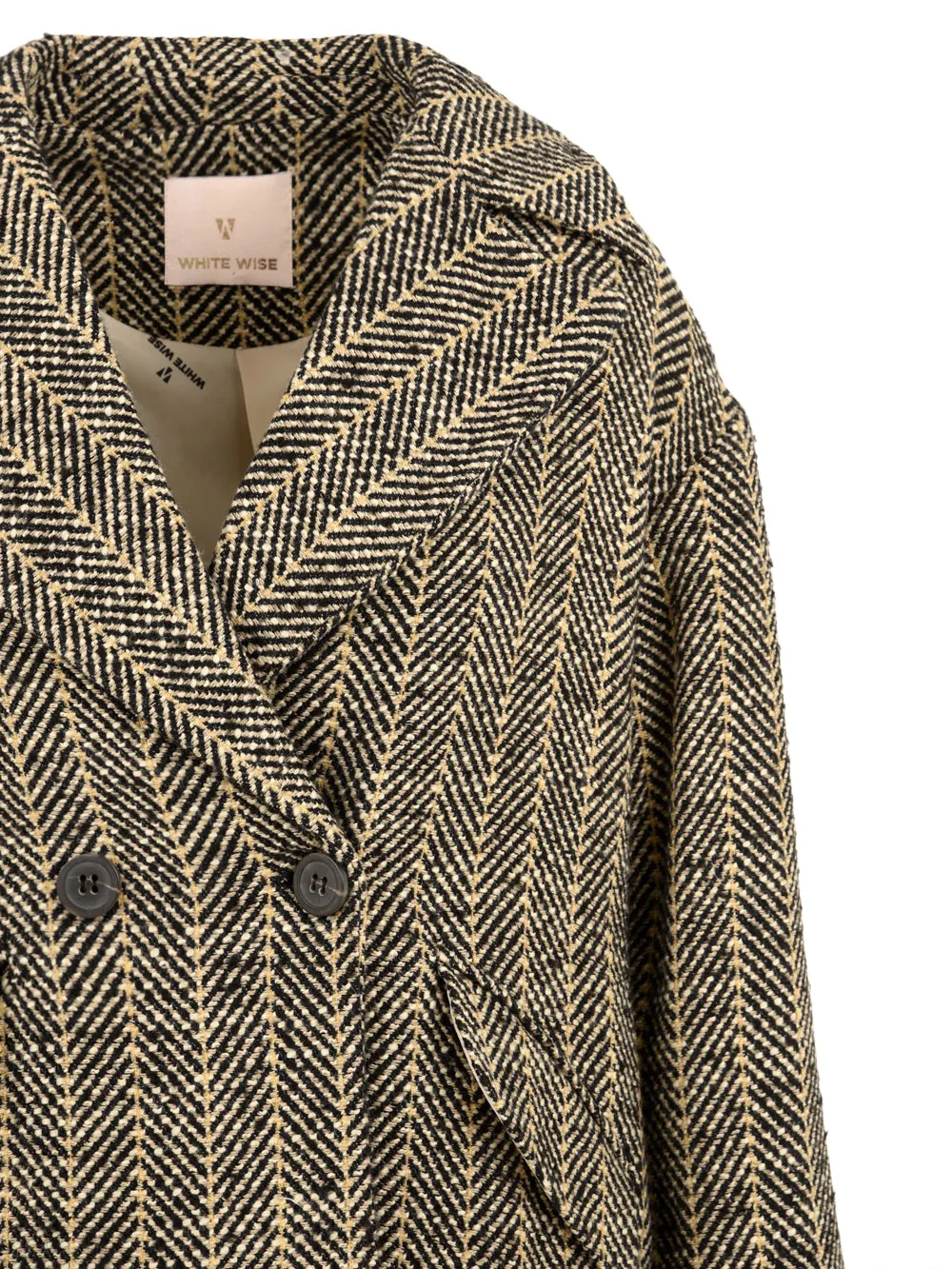 Cappotto WHITE WISE Donna WW2067 Giallo
