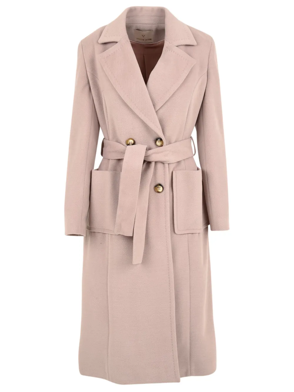 Cappotto WHITE WISE Donna WW207 Rosa