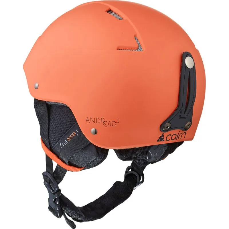 Casco da sci Cairn Android J (Mat Orange)