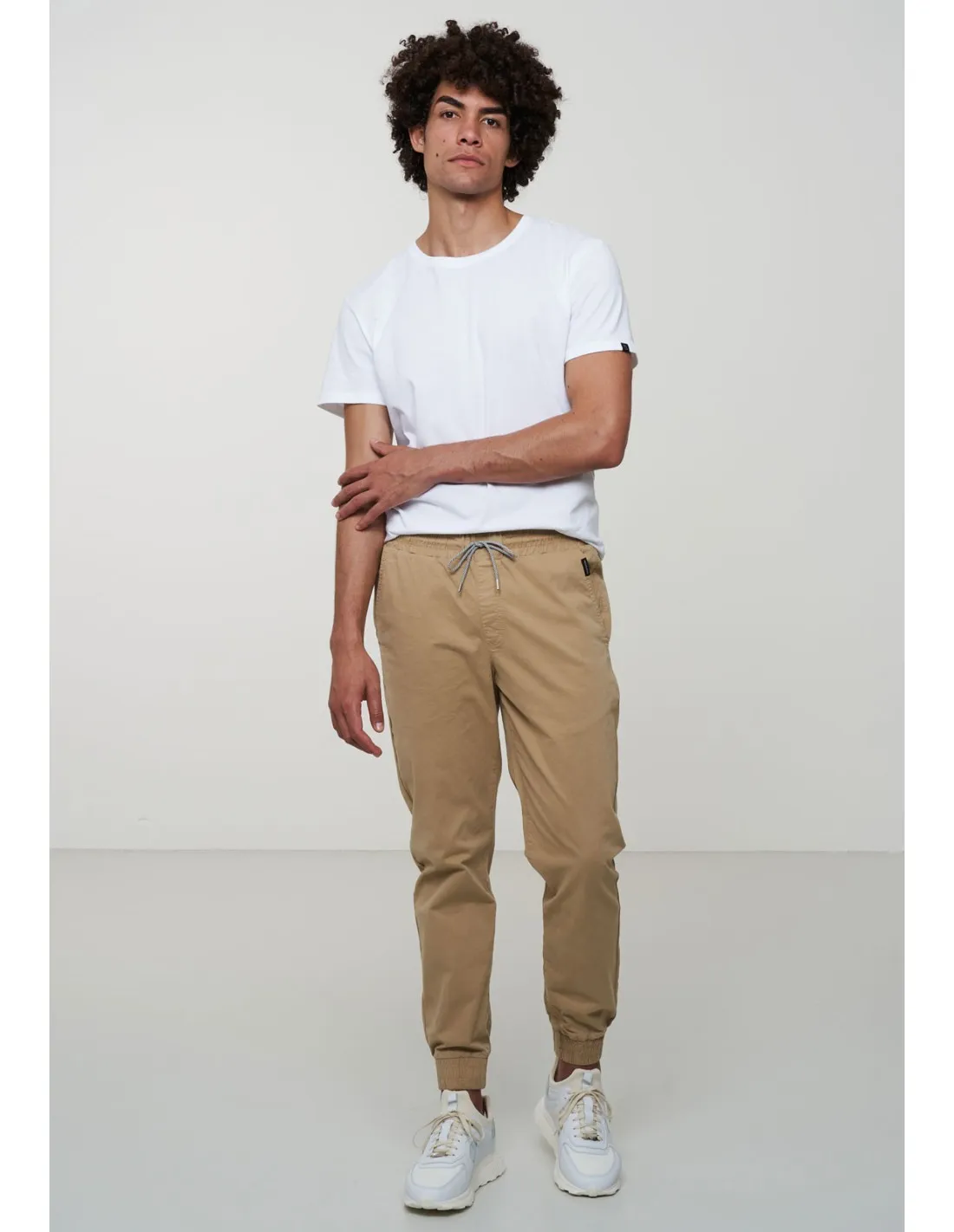 CHINO UOMO IN COTONE BIOLOGICO VEGAN "MUSA"