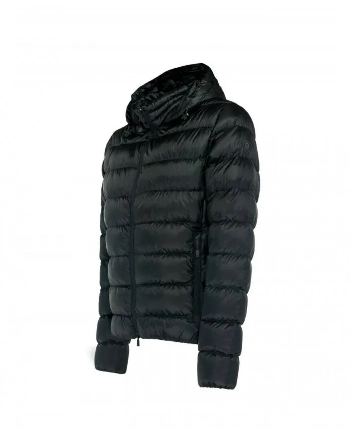 CIESSE Piumino Uomo 172809 TOBIN CGM323 A-TR in nylon con cappuccio e colletto alzato 201 ASPHALT