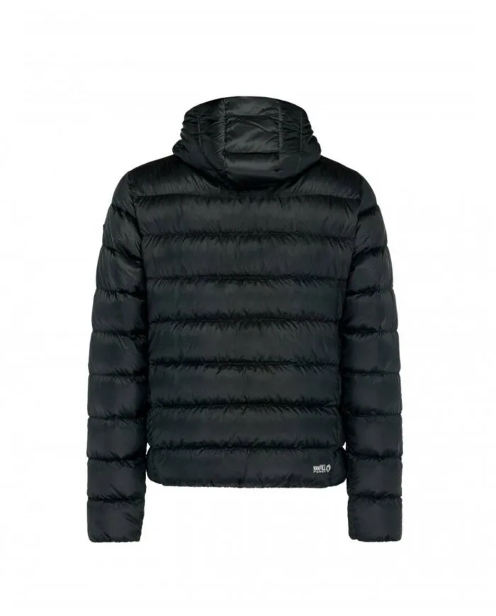 CIESSE Piumino Uomo 172809 TOBIN CGM323 A-TR in nylon con cappuccio e colletto alzato 201 ASPHALT