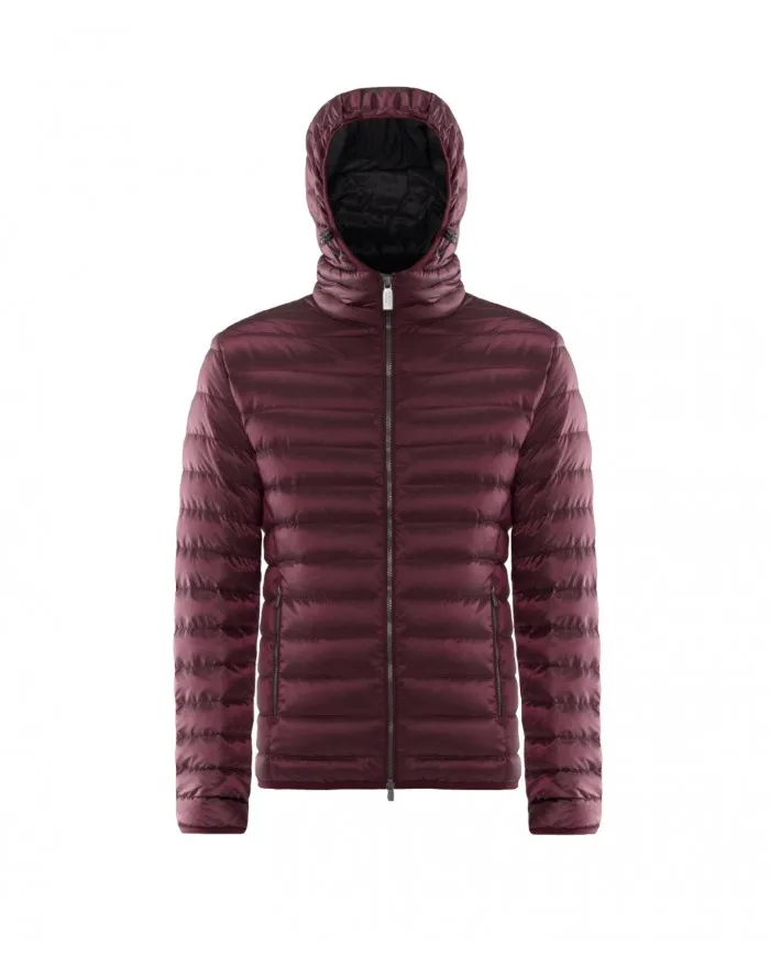CIESSE Piumino Uomo 175699 FRANKLIN CFMJ00062 N3410D A-TI in nylon con cappuccio e lacci regolabili 5019 BORDEAUX/ phantom