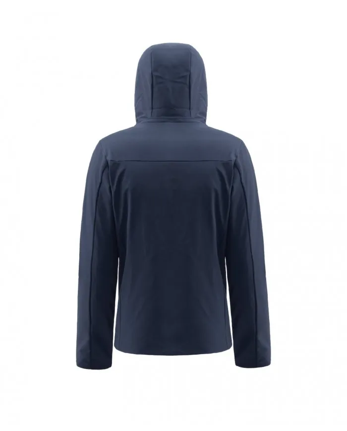 CIESSE Piumino Uomo 175985 STIRRING CPMJ30329 P0125D A-TI in nylon con cappuccio removibile 3012 LIGER BLUE/ asphalt