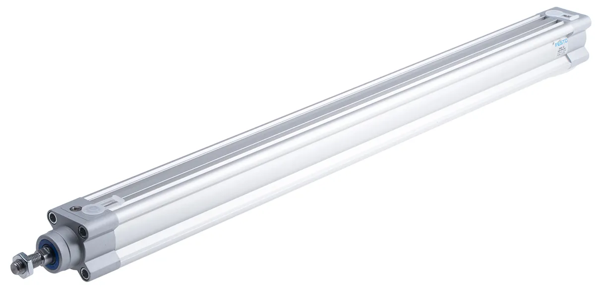 Cilindro pneumatico a stelo Festo DSBC 1376433, Doppio effetto, foro da 32mm, corsa 500mm, G 1/8, 12 bar max