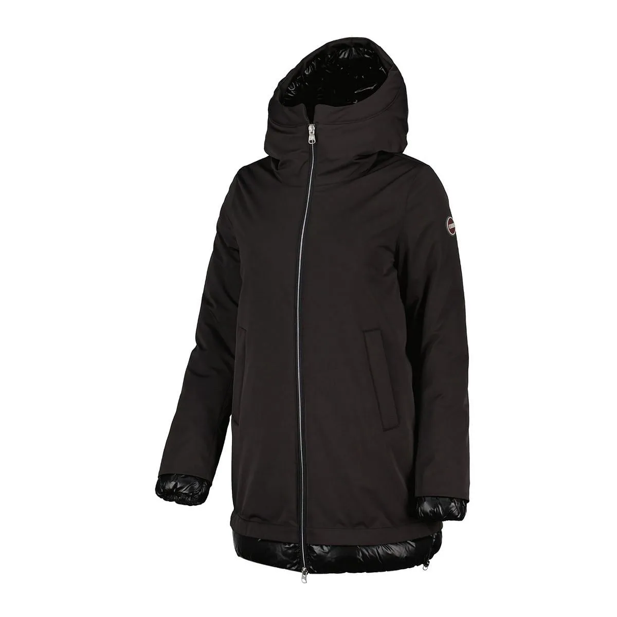      COLMAR ORIGINALS GIACCA LUNGA BI-MATERIALE DONNA  
