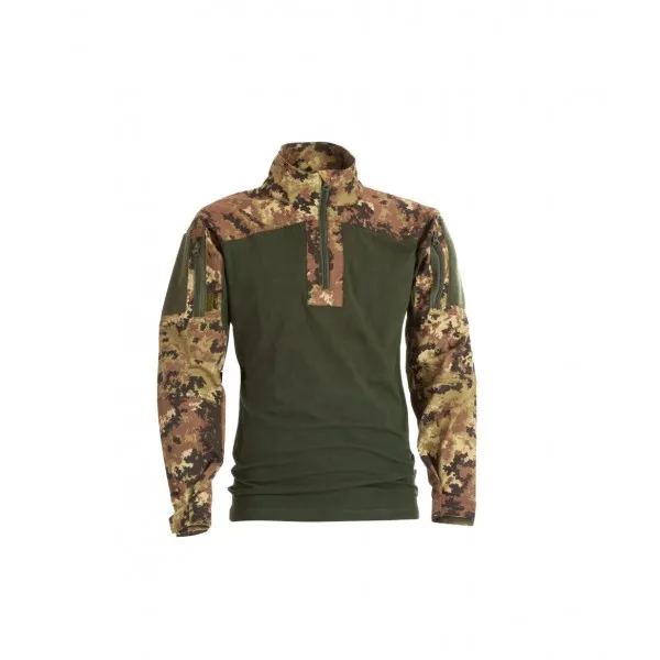 Combat shirt cotone elasticizzato Openland Vegetato