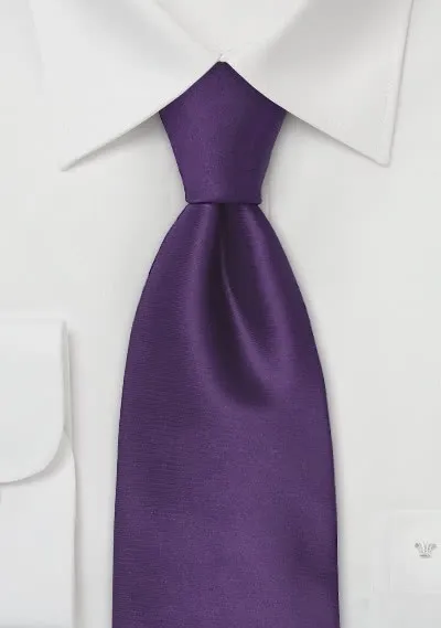 Cravatta di seta viola