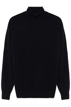 CRUCIANI Abbigliamento,Maglieria Maglione in misto cashmere e lana blu 