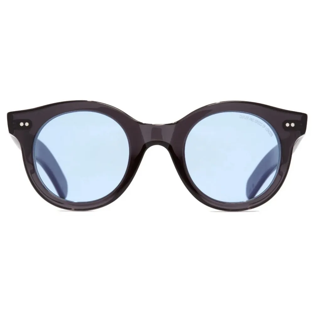 Cutler & Gross - 1390 Round Sunglasses - Emerald Colour Studio - Luxury - Cutler & Gross Eyewear