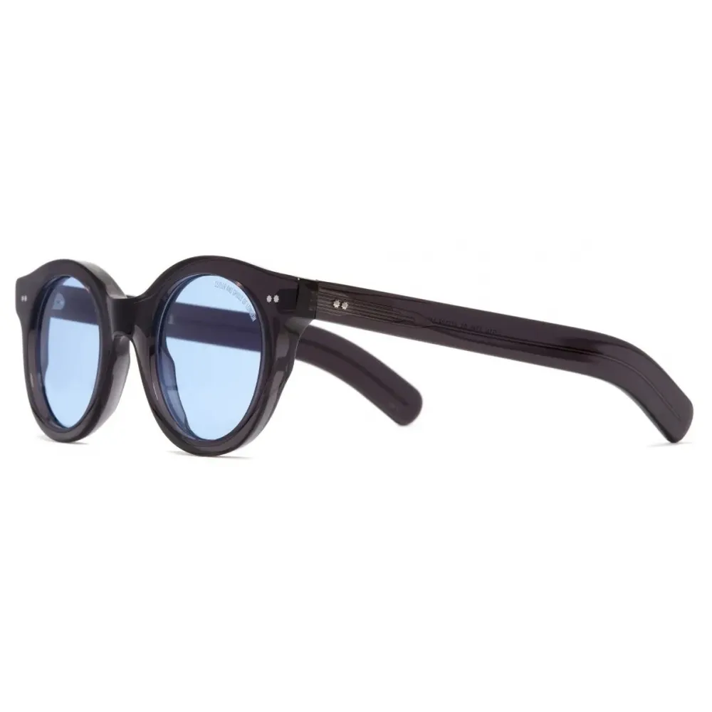Cutler & Gross - 1390 Round Sunglasses - Emerald Colour Studio - Luxury - Cutler & Gross Eyewear