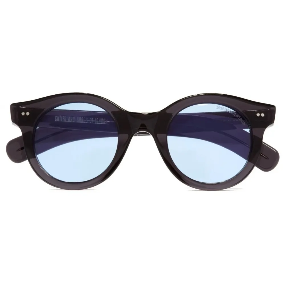 Cutler & Gross - 1390 Round Sunglasses - Emerald Colour Studio - Luxury - Cutler & Gross Eyewear