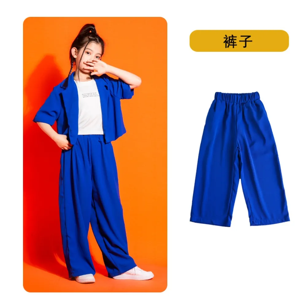 Danza di strada per bambini Abbigliamento alla moda Abiti da ragazzo hip-hop Abbigliamento per bambini Abiti da strada hiphop Ra
