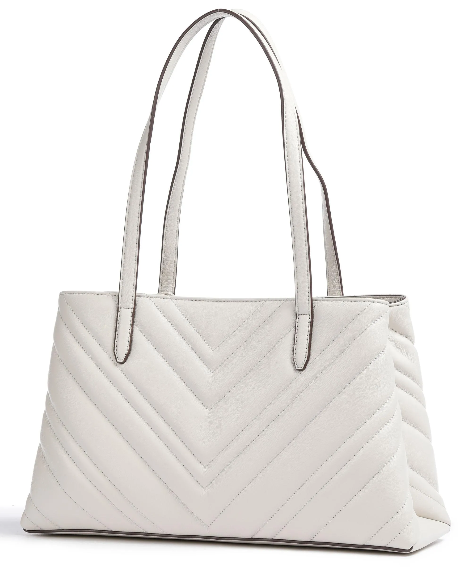  DKNY Madison Borsa shopper cuoio di agnello avorio  