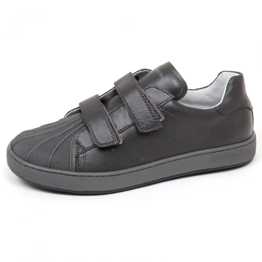 E9192 sneaker bimbo dark grey NATURINO scarpe strappi shoe kid boy