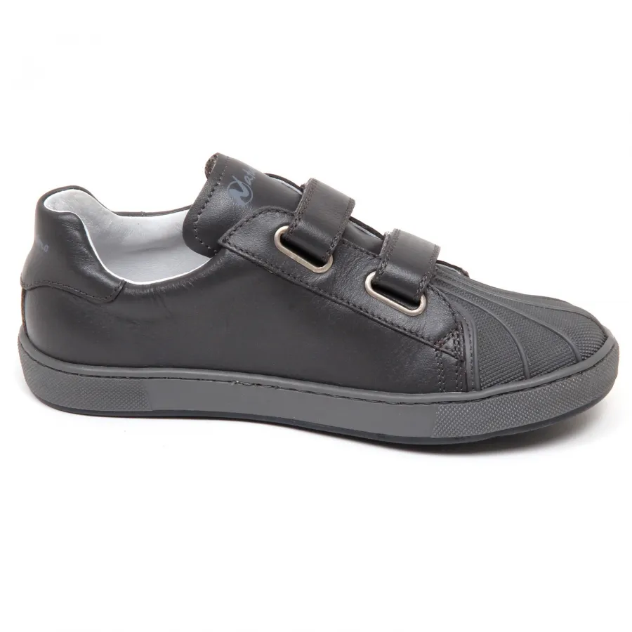 E9192 sneaker bimbo dark grey NATURINO scarpe strappi shoe kid boy