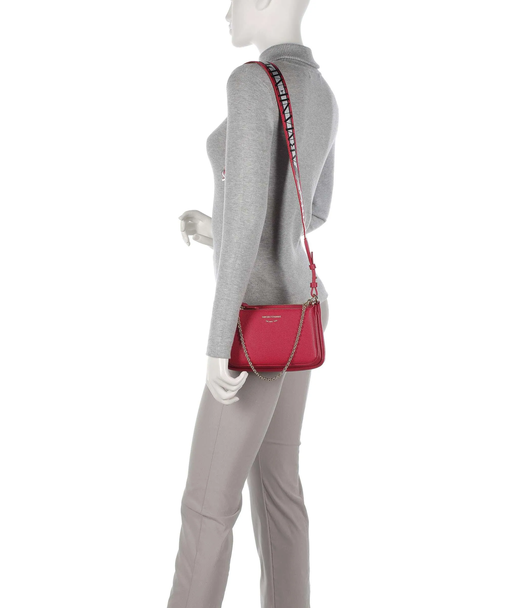  Emporio Armani Dea Borsa a tracolla pelle sintetica rosso  