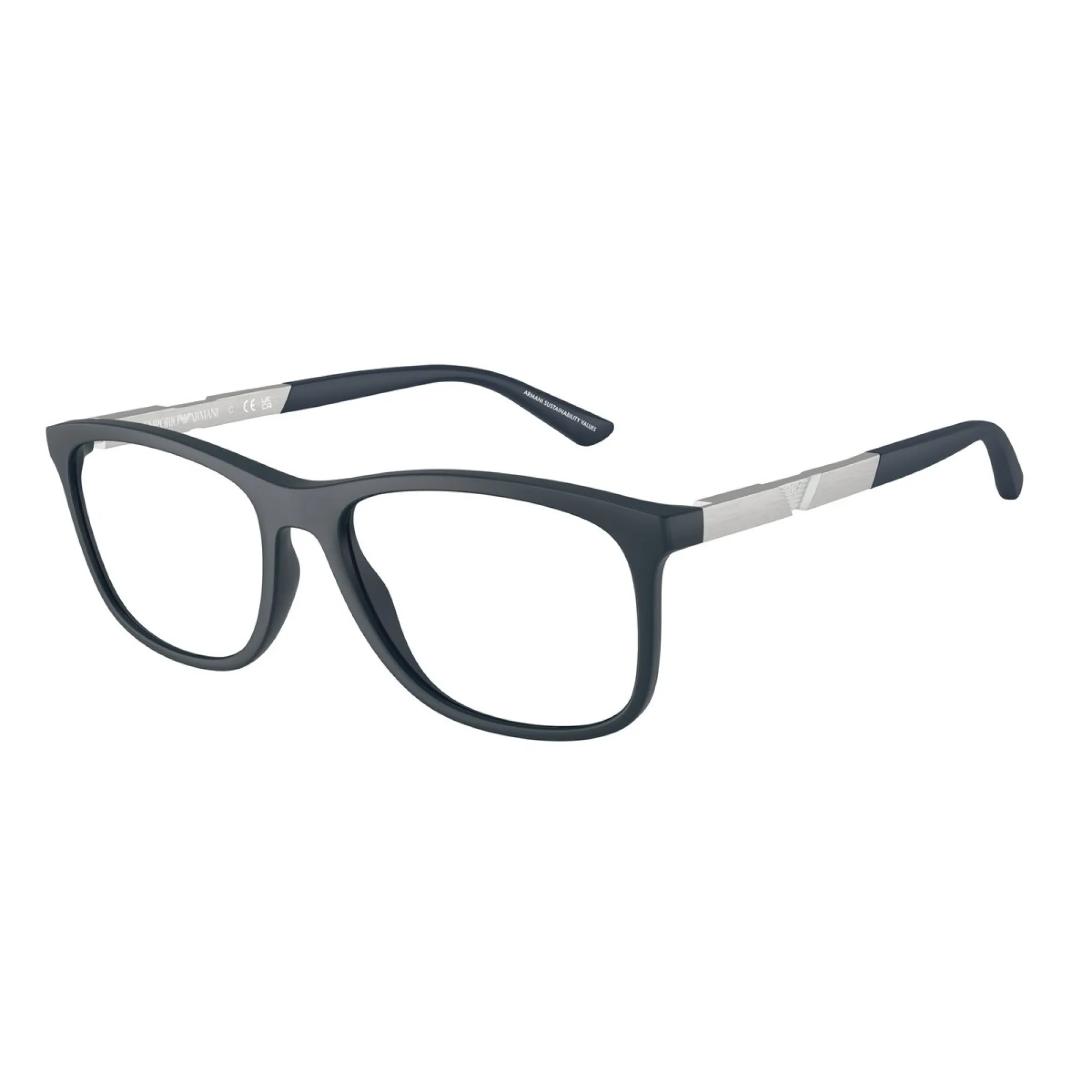   Emporio Armani EA 3247 - 6189 Blu Scuro Opaco | Occhiale Da Vista Uomo 