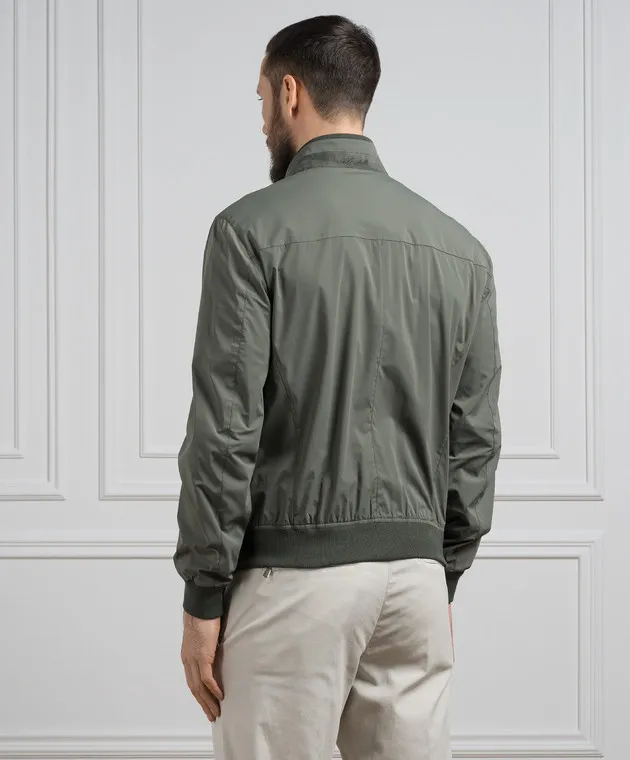 Enrico Mandelli Giacca a vento verde A8T5045323