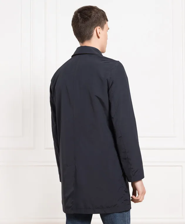 Enrico Mandelli Impermeabile nero A4T5674933