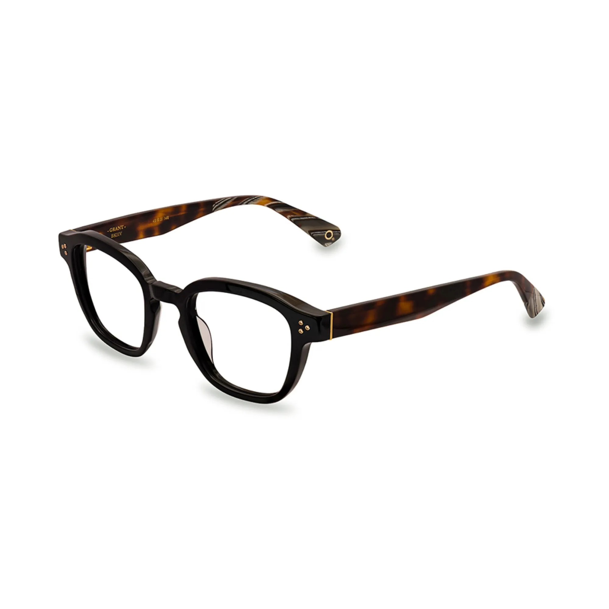   Etnia Barcelona GRANT - BKHV Avana Nera | Occhiale Da Vista Unisex 
