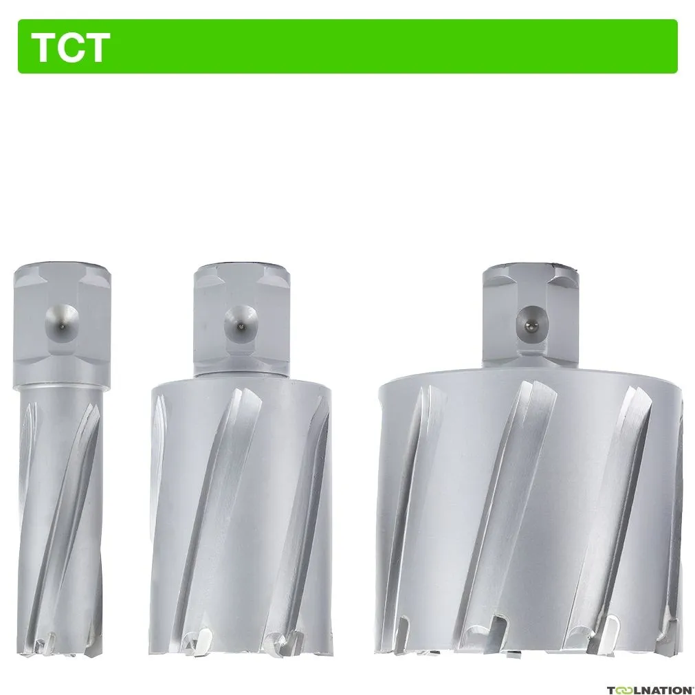 Euroboor 23010007002004 HMX.700 Punta per carotaggio, TCT, D 70 mm, DoC 100 mm, Weldon