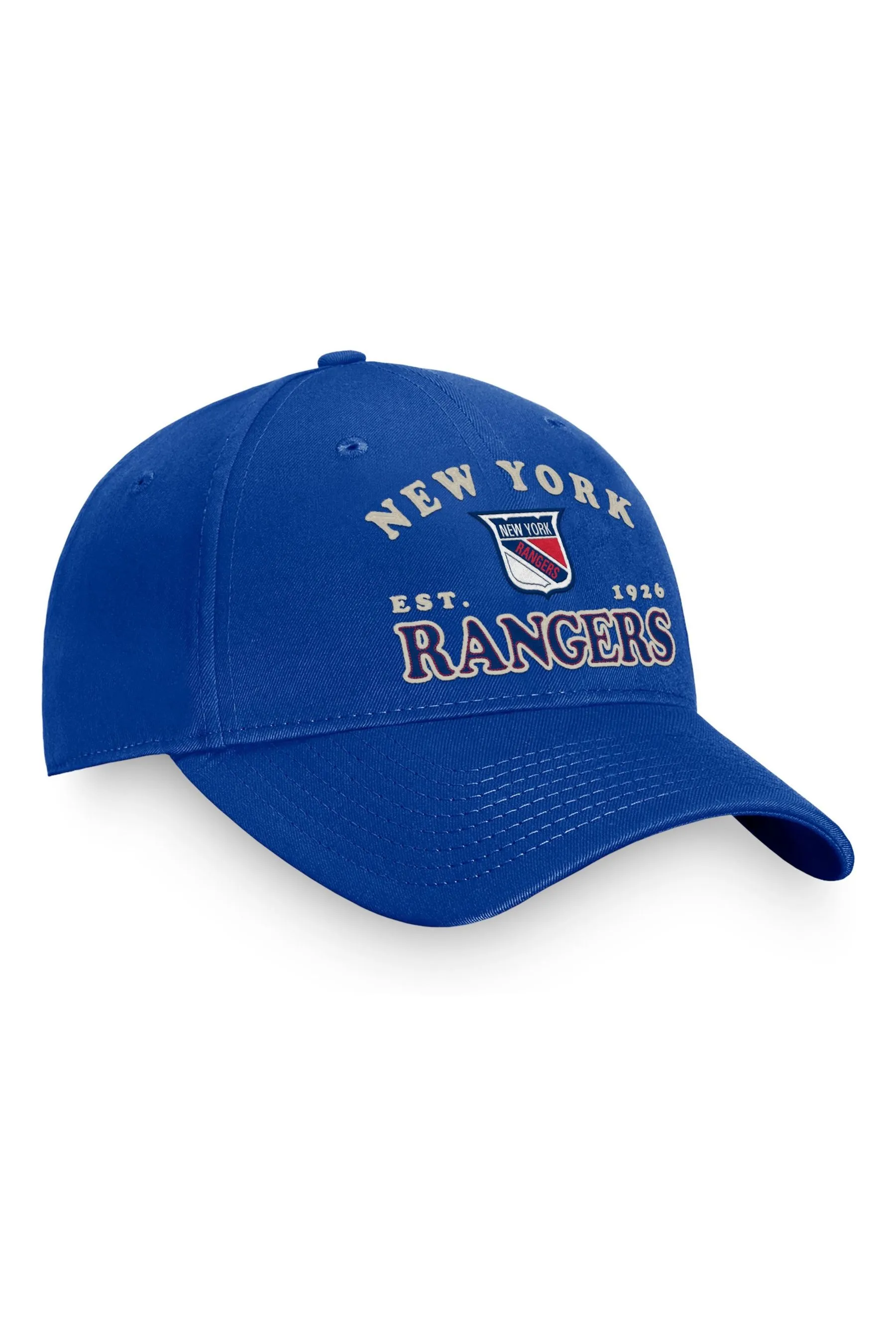 Fanatici Blu - NHL - New York Rangers Heritage - Cappellino regolabile destrutturato